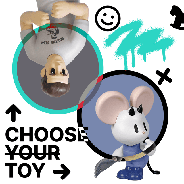 CHOOSE YOUR TOY: 힙스터 VS 큐트